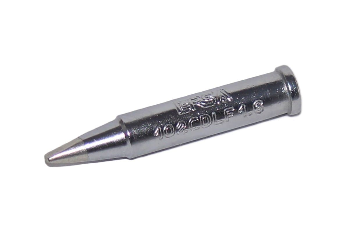 soldering tip ERSADUR 0102CDLF16, lead-free, 1.6mm chisel shaped (1)