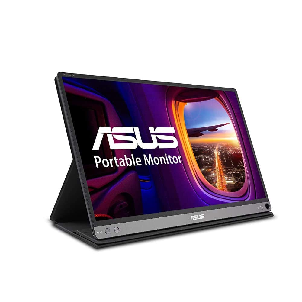 Asus MB16AP Zenscreen Go 15.6 inches Full HD IPS USB Type-C Portable Eye Care Monitor (Renewed)
