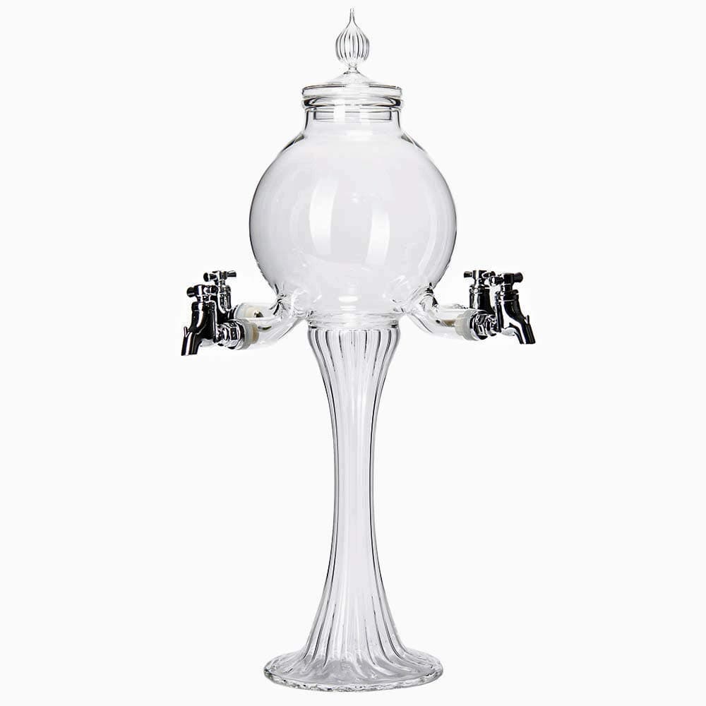 ALANDIATraditional Absinth/Absinthe Fountain Boule - 4 Taps - Drink Absinthe the original way