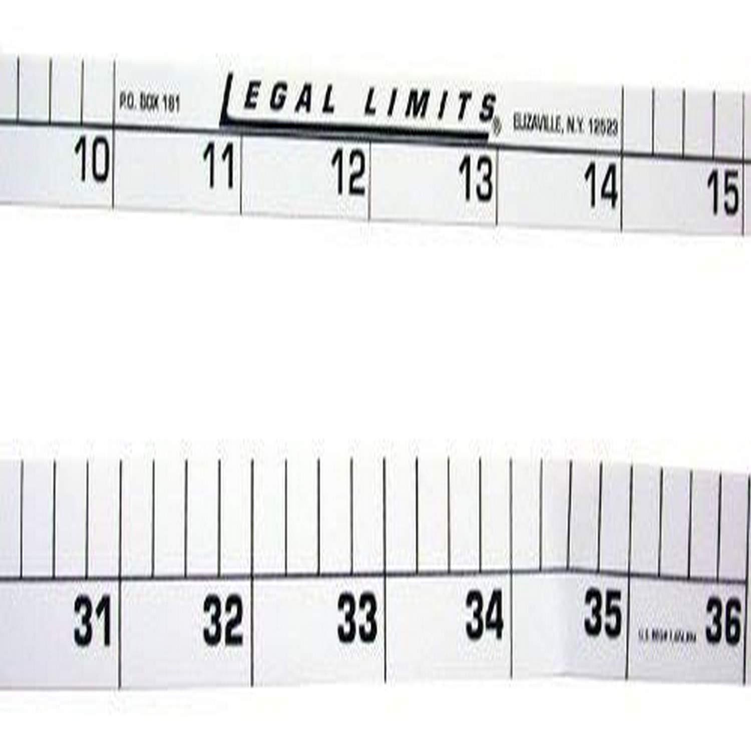 Legal Limits W24/36 Rod Rulers Combo Pack Adhesive, 24-Inch and 36-Inch For Rod