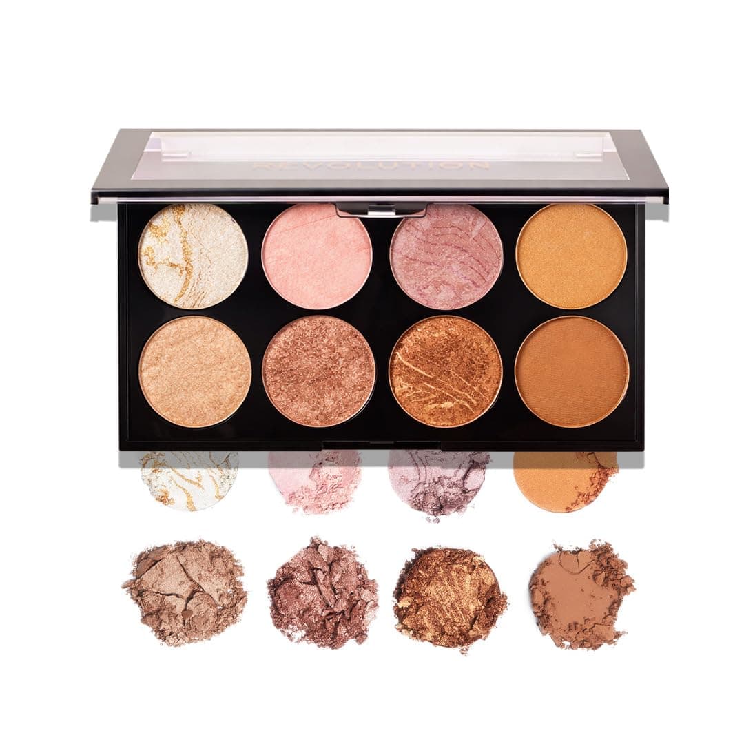 London Makup Revolution Ultra Blush Palette Golden Sugar, 13g