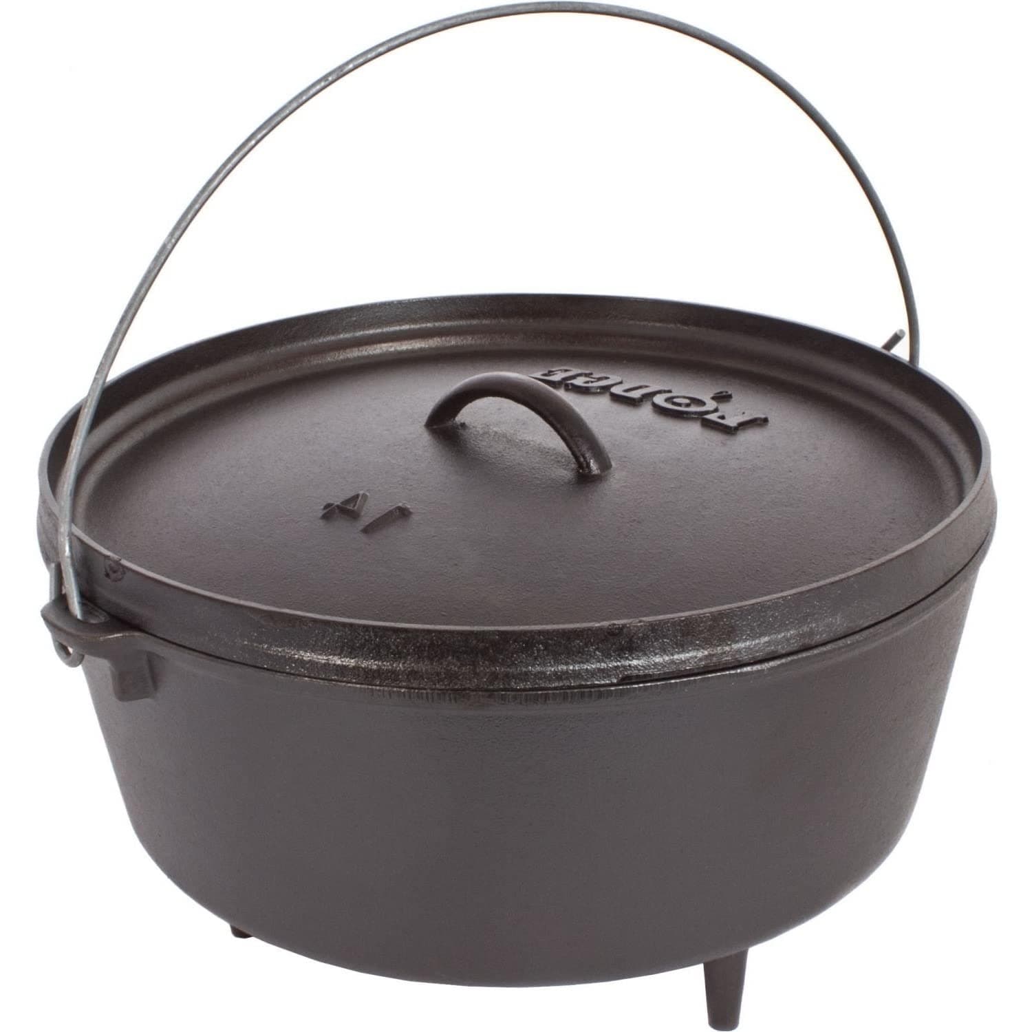 Lodge Boy Scouts of America Cast Iron Camp Dutch Oven 5-Qt Black L10DC03