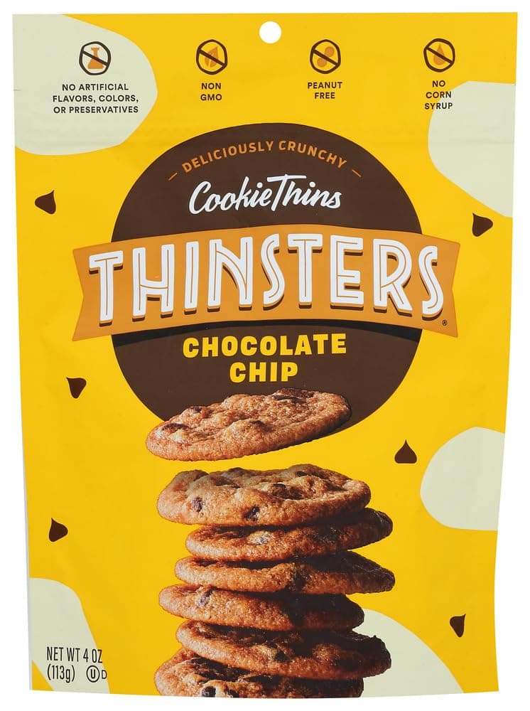 Mrs Thinsters Cookie Thin Choc Chip