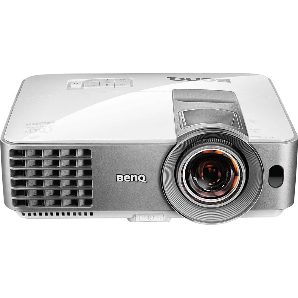 MW632ST Business Projector, 3200 Lumens, WXGA, Short Throw, Wireless, Dual HDMI, Keystone, 1.2X Zoom, 3D, Golf Simulation, Conference Room, Meeting, Classroom