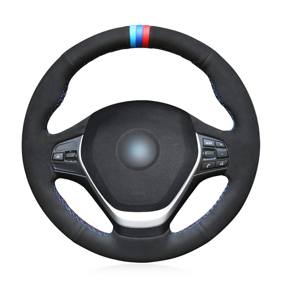 MEWANT Steering Wheel Cover Compatible with BMW F20 F45 2014-2018 F30 F31 F34 F32 F33 F36 2014-2018 Steering Wheel Wrap