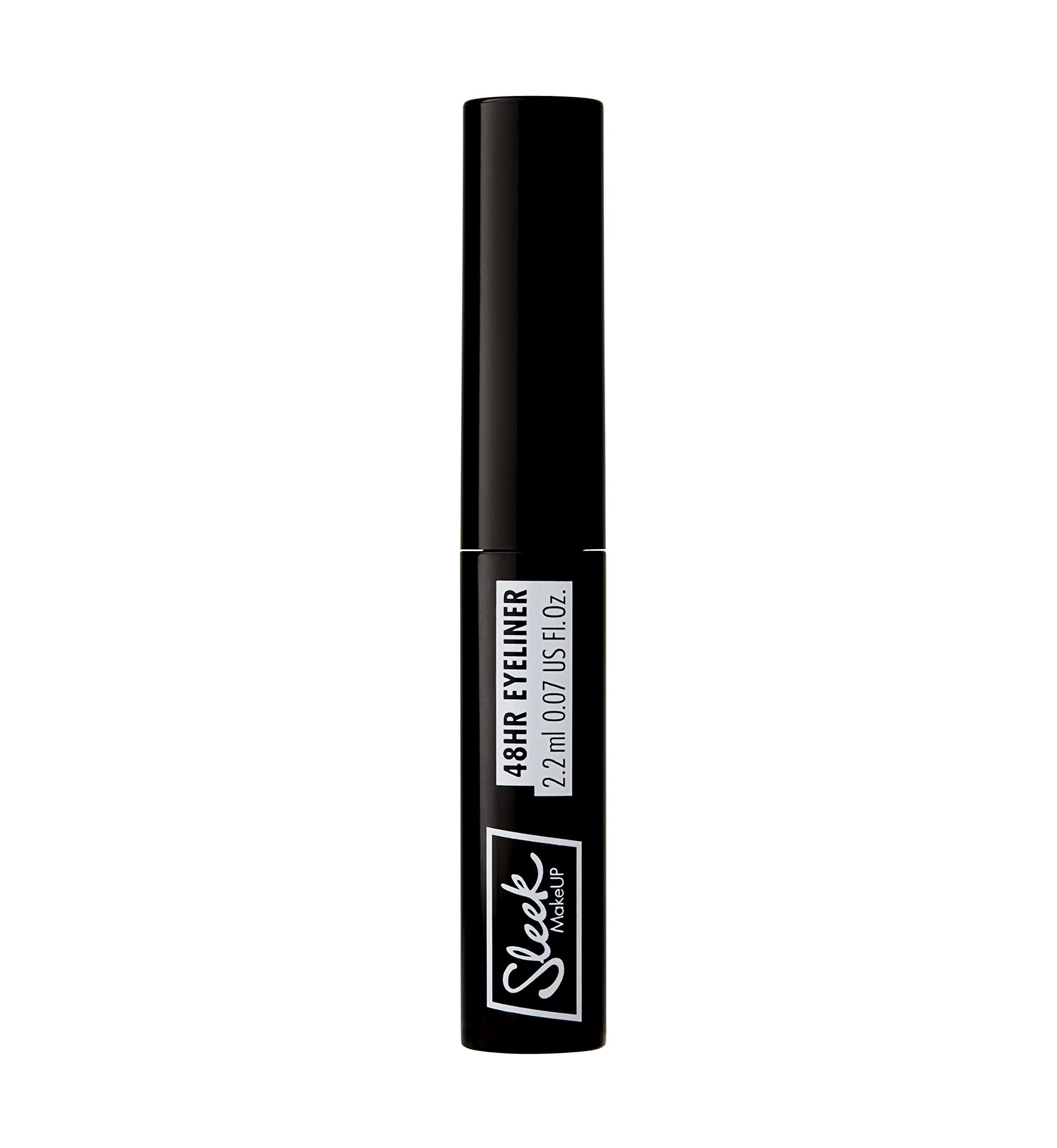 MakeUP 48HR Liquid Eyeliner, Waterproof, Smudgeproof and Easy to Apply, Intense Black, 2ml