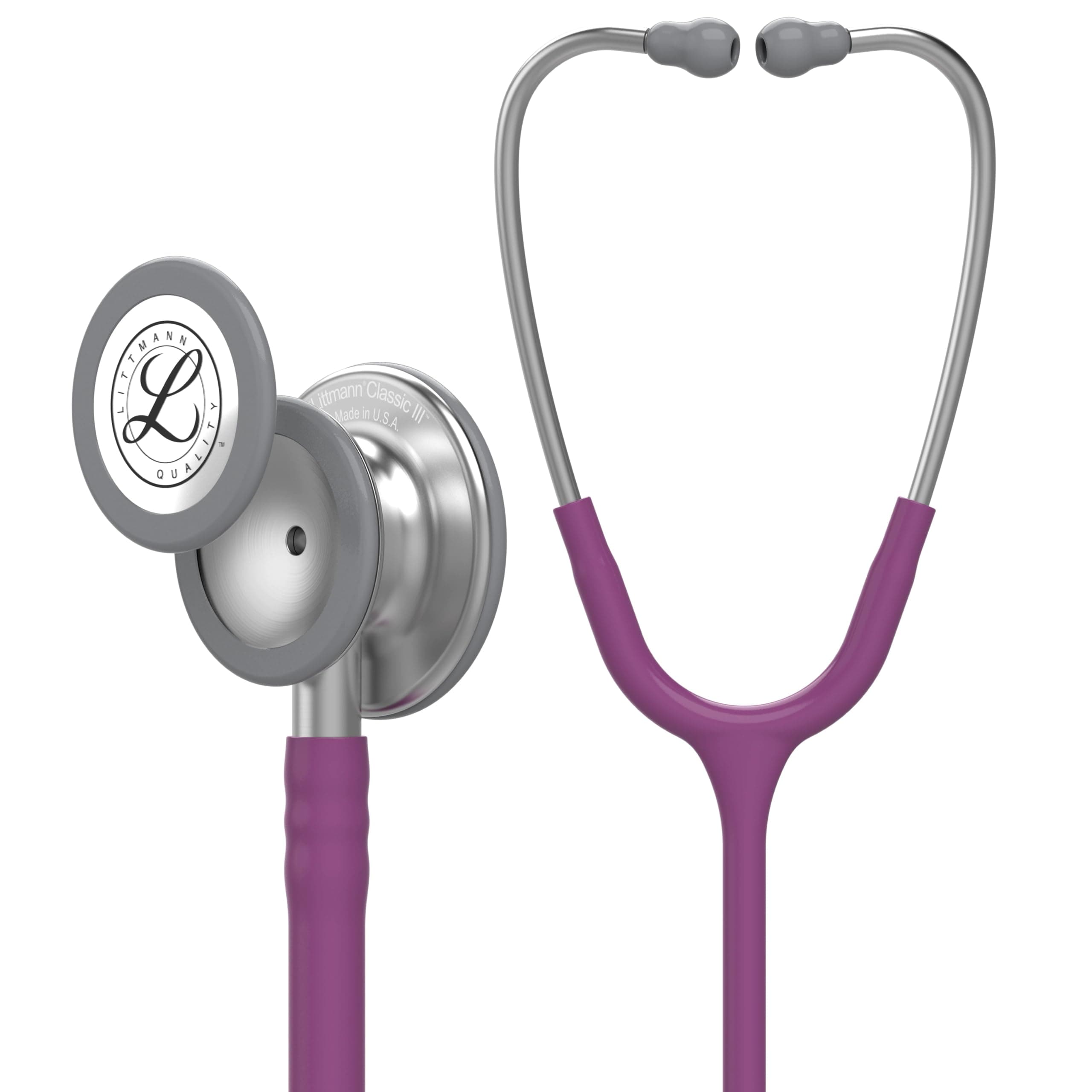 Classic III Monitoring Stethoscope, Plum Tube, 27 inch, 5831