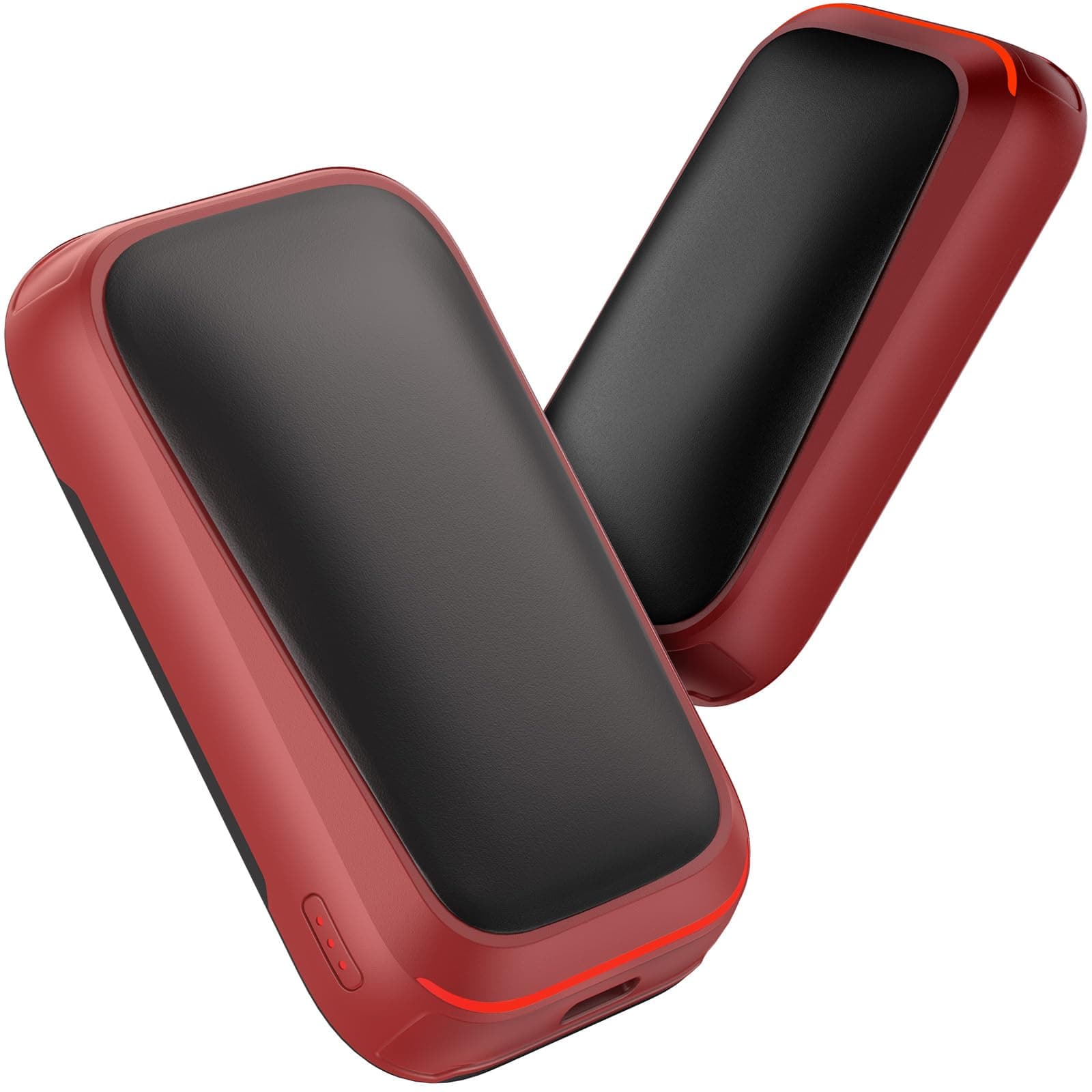 Gaiatop Rechargeable Hand Warmers, Electric Portable Pocket Heater, Reusable Handwarmers, 2 in 1 Hot Hands Gifts for Men Women Boys Girls Kids Raynauds Must Haves 2 Pack