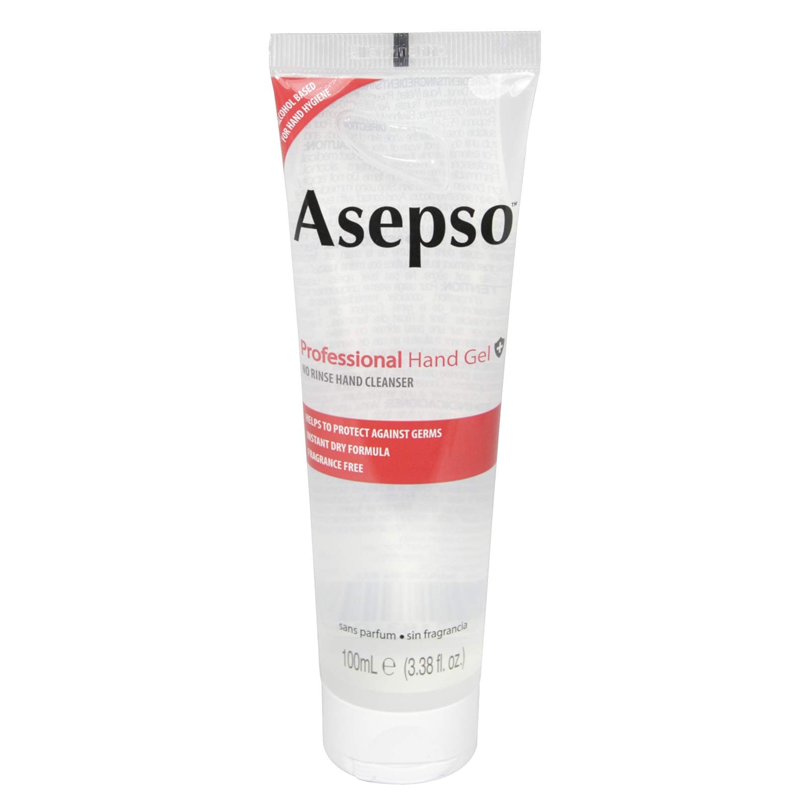 2x Asepso 100ml Hand Gel 64% alcohol