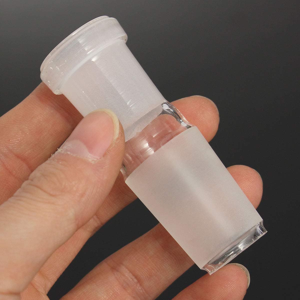 Glass Enlarging Adapter Connecting Male 24/29 Ground Joint to Female 19/26 Joint Lab Glassware