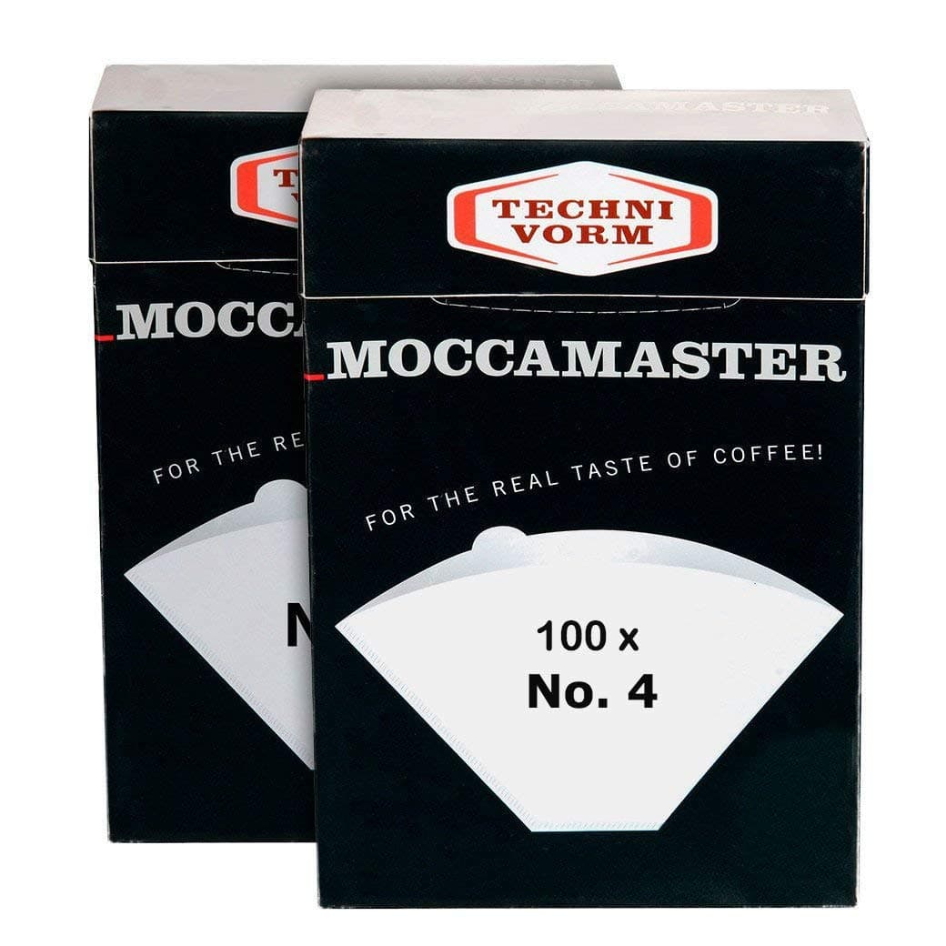 85022 Moccamaster #4 Paper Filters, White (2)... (Original Version)