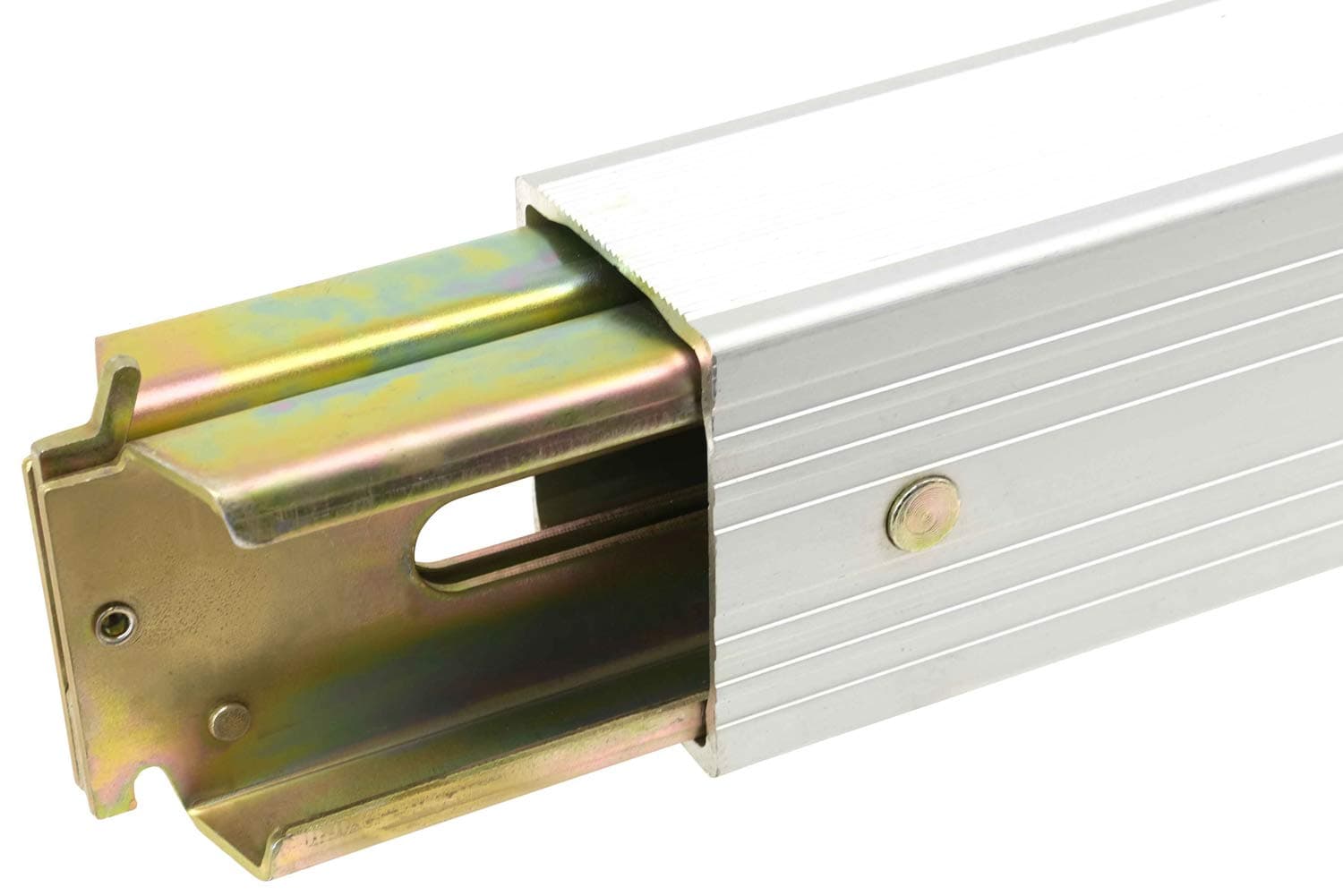 Mytee Products 92"- 103" Adjustable Aluminum E-Track Decking/Shoring Beams | Cargo Load Lock Bars for Enclosed Trailers, Trucks and Vans with The E Track Tie-Down System