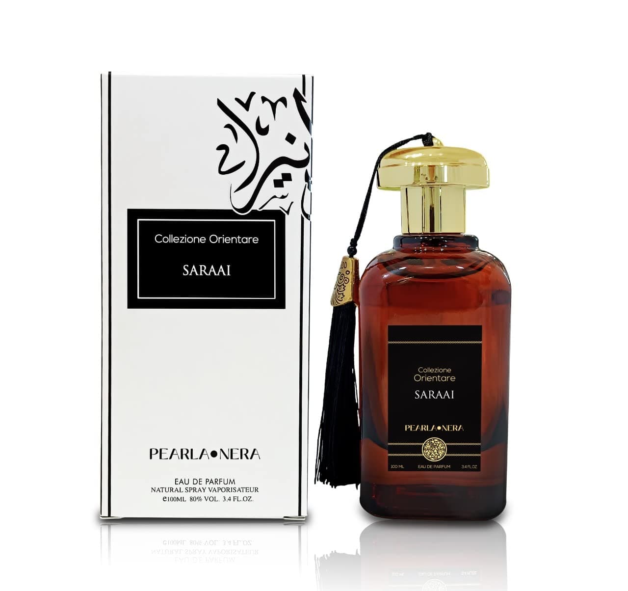 SARAAI, a Warm Amber, Oud and Smoky Musk Scent Accords. Womens Fragrances. Orientica Amber Rouge (Pheromones Perfumes for Women;) 3.4 Oz