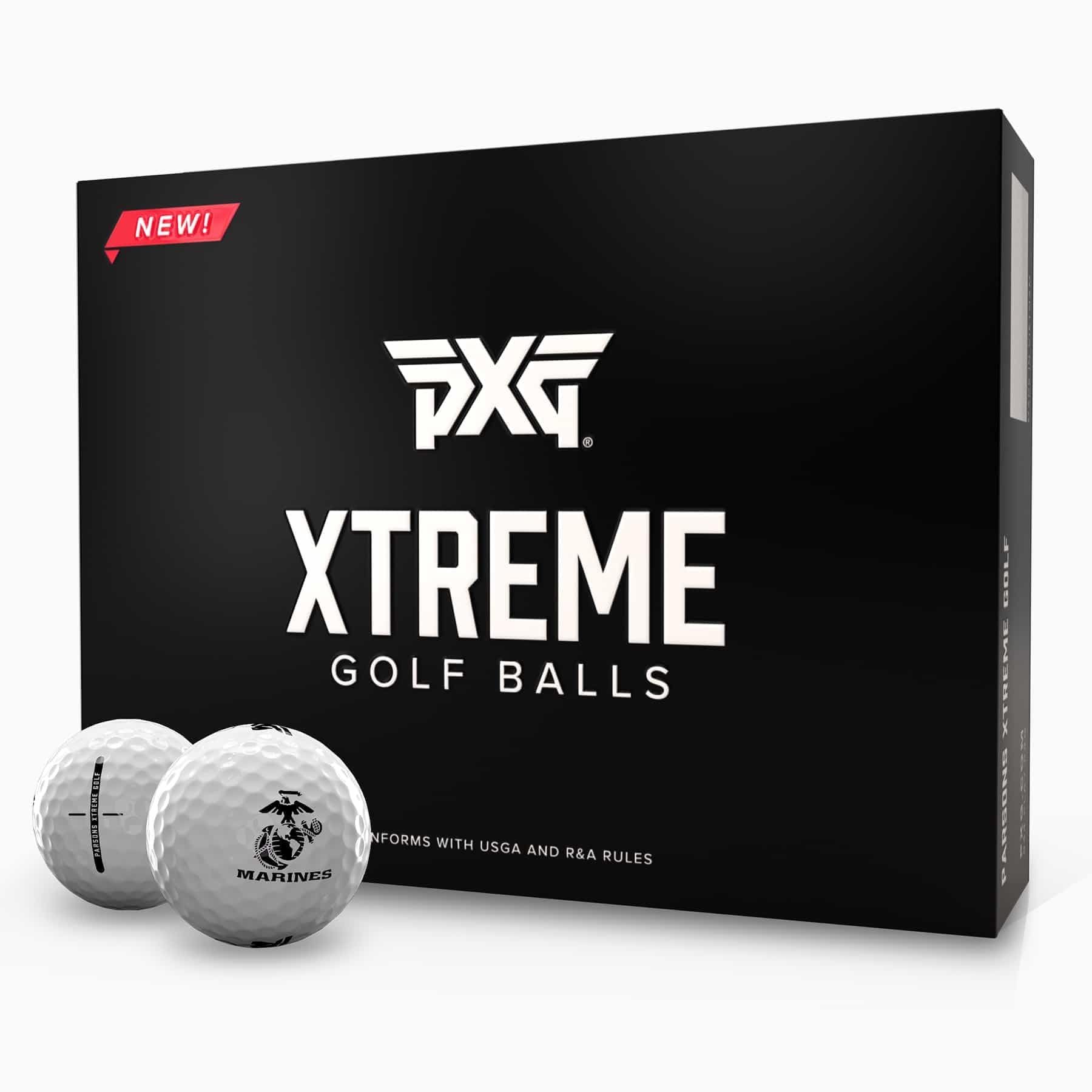 PXGXtreme Golf Balls - The Ultimate Performance Golf Ball for Distance and Control - Pack of 12