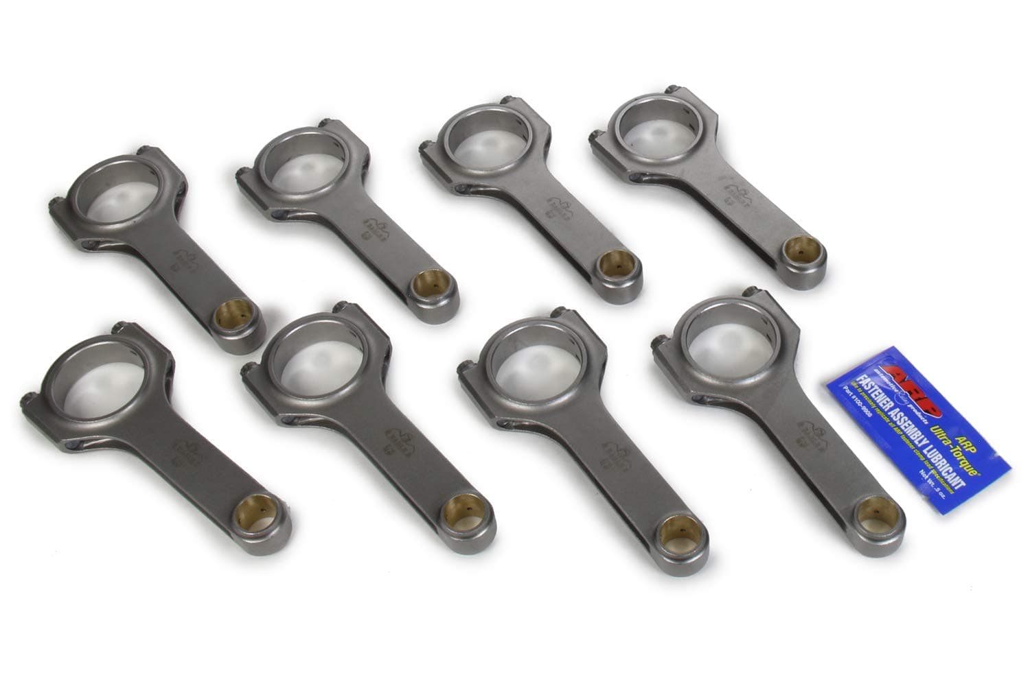 EagleSpecialty Products CRS6000B3D 6" Forged H-Beam Connecting Rod Set for Small Block Chevy