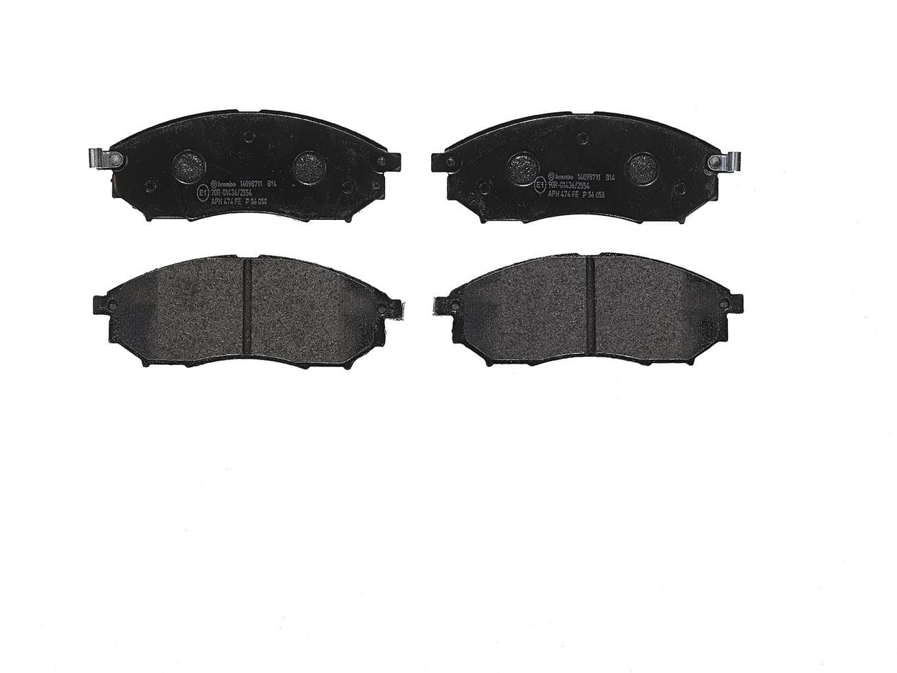 BremboP56058 Front Disc Brake Pad - Set of 4