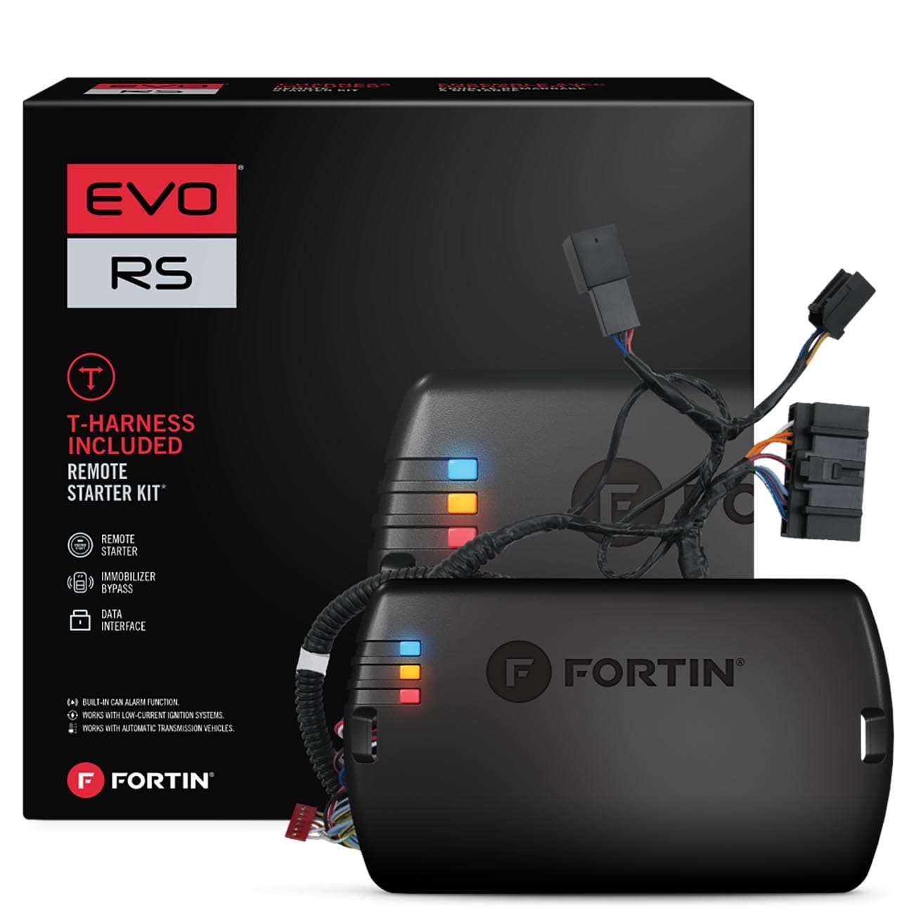 EVO-FORT1 Stand-Alone Add-On Remote Start Car Starter System For Ford IKT Round Metal Key Vehicles