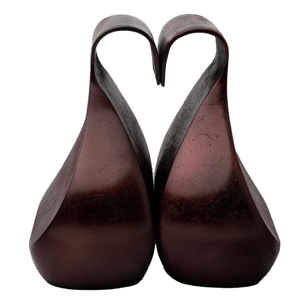 Perfect Memorials Loving Swans Sculpted Companion Cremation Urn for Two (420 Cu/in Total) - Hand-Crafted keepsake Urn for Human Ashes/Companion Urn for Two/Long Lasting/Timeless Tribute for Two Adults