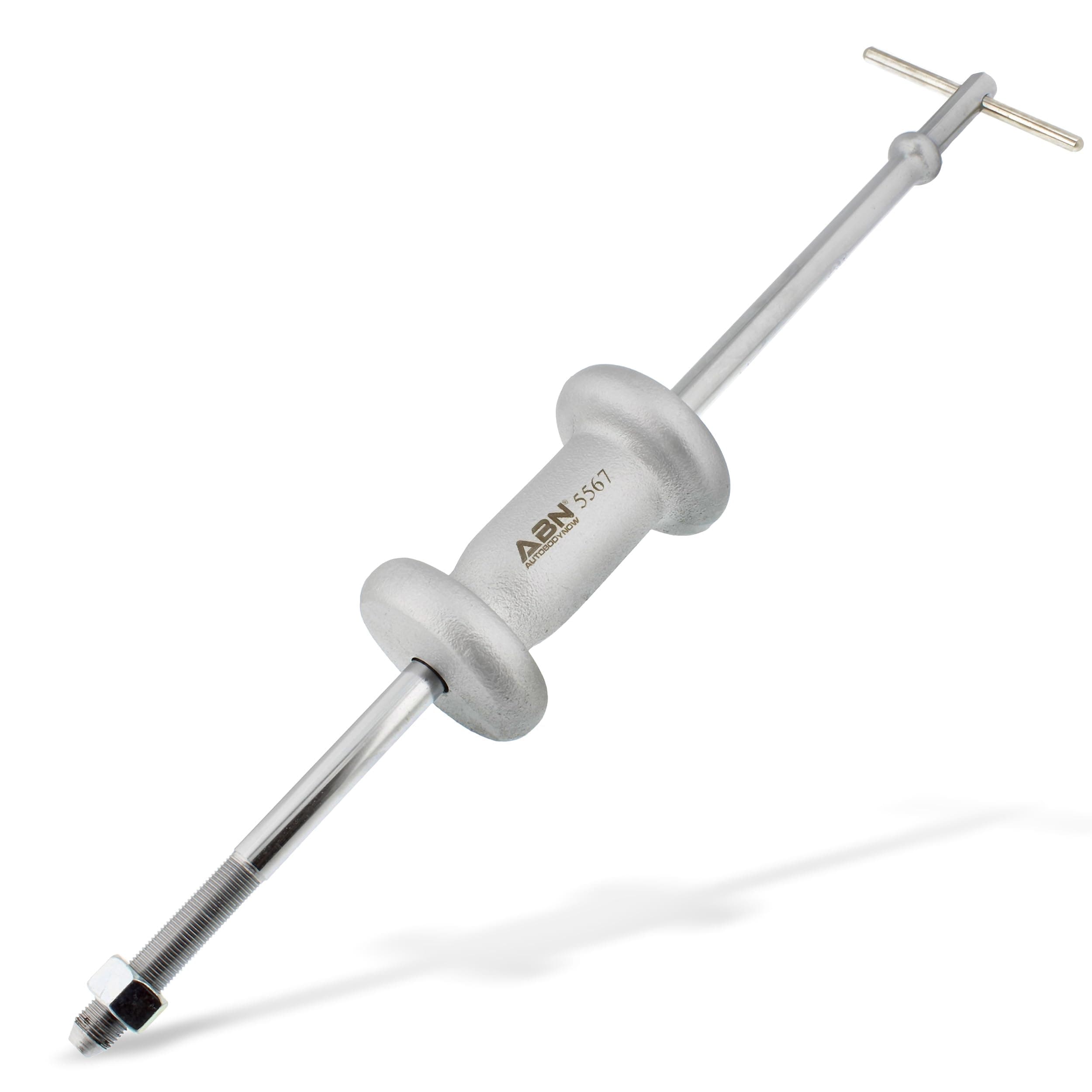 ABN Slide Hammer Puller Set - 5 lb Slide Hammer Axle and Hub Puller and Dent Remover Unit Auto Body Hammer Tool