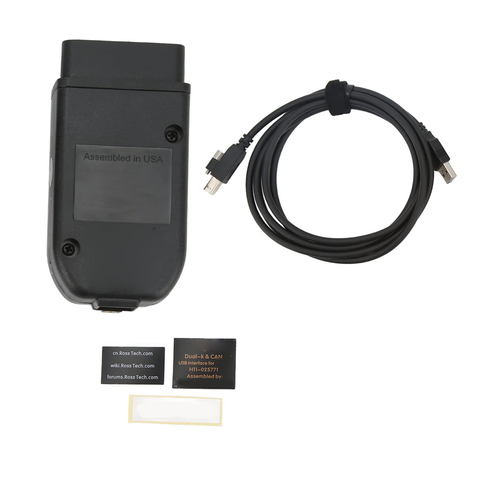 Car Diagnostic Tool, Plug and Play Coding VAS 5054A V21.9 to HEX V2 Diagnostic Cable for Cars From 1996 to 2022 (English and Spanish)