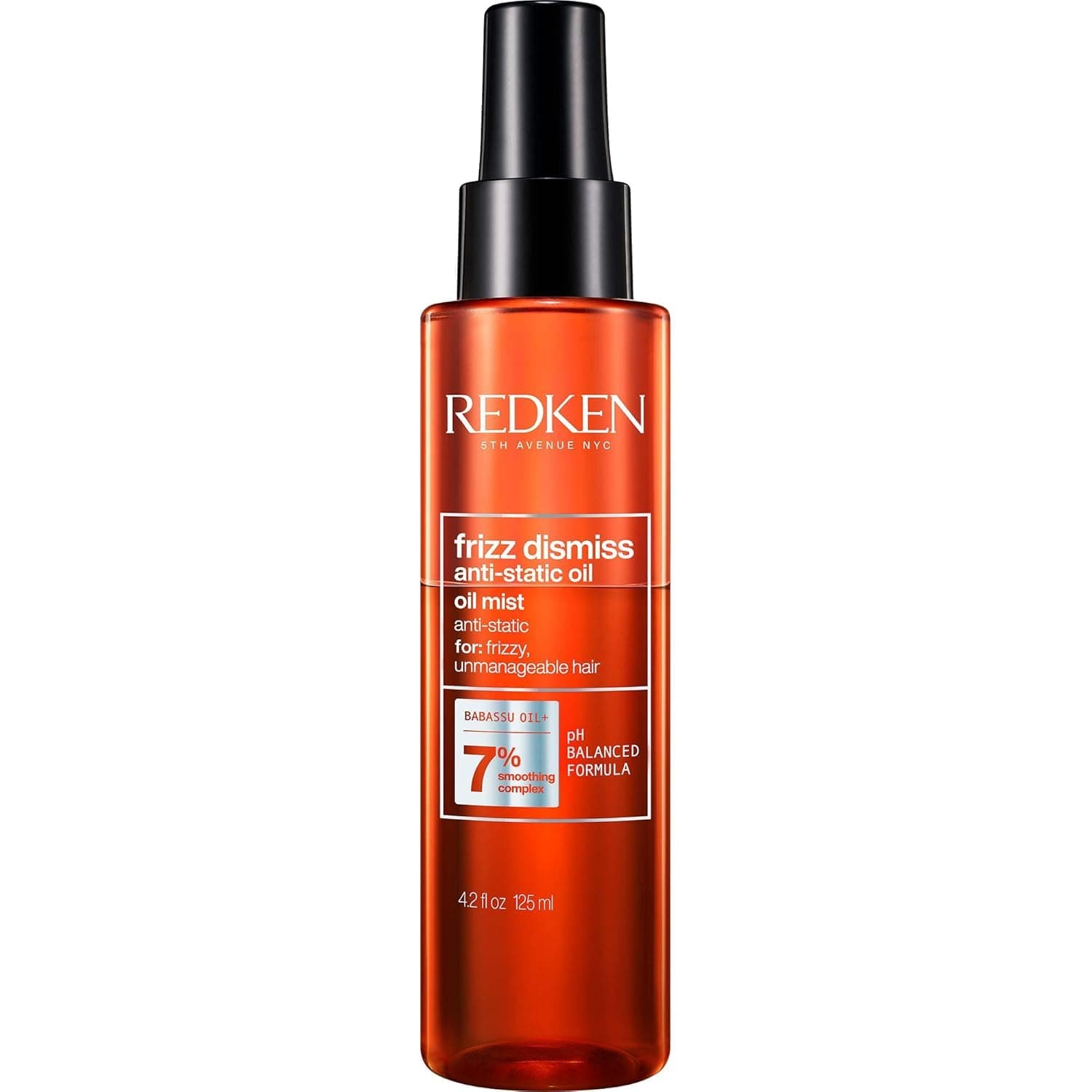 Redken | Frizz Dismiss | Anti-Static | Anti Frizz Oil Mist | Babassu Oil | Tames Flyaways