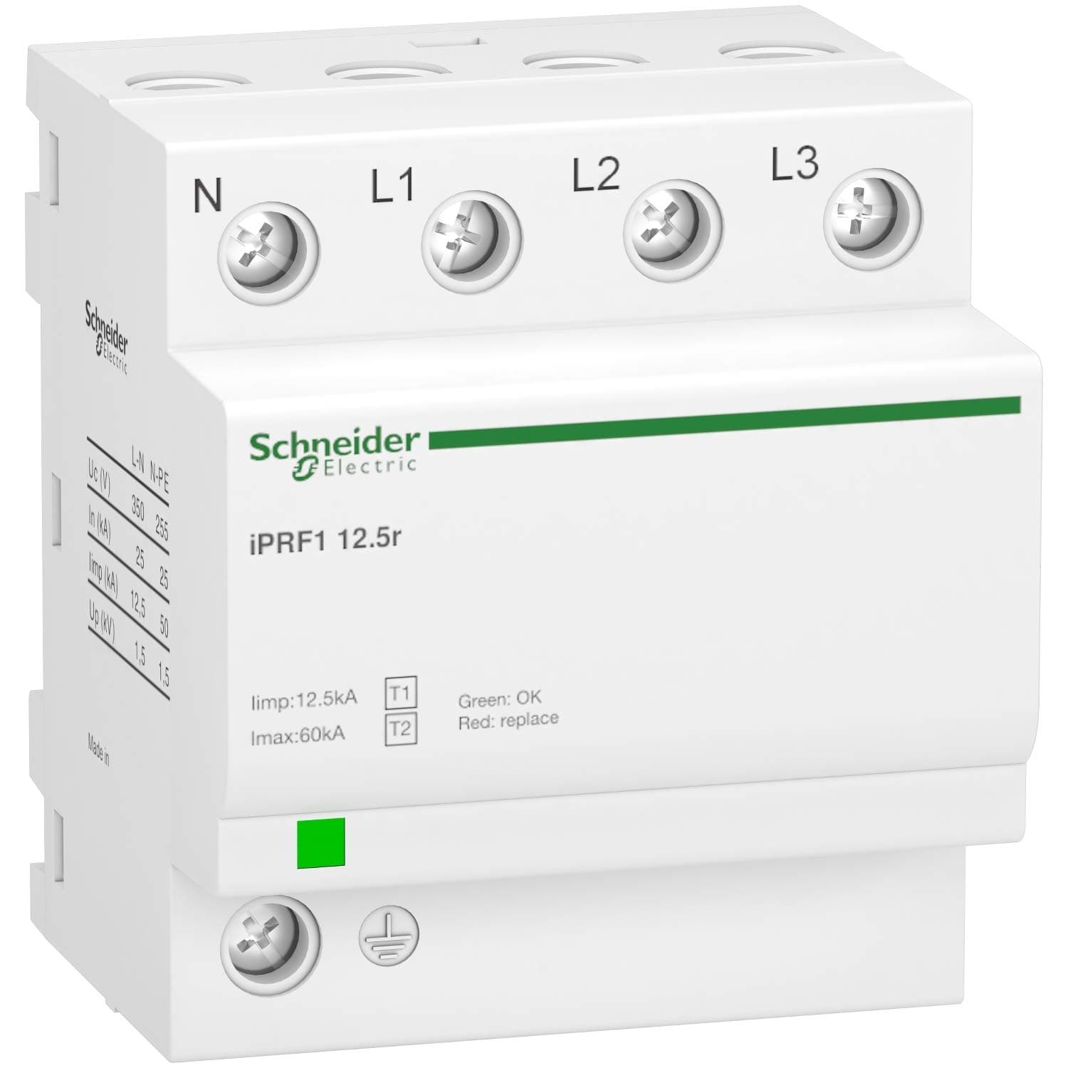 Schneider A9L16634 Surge Protection Devices, White