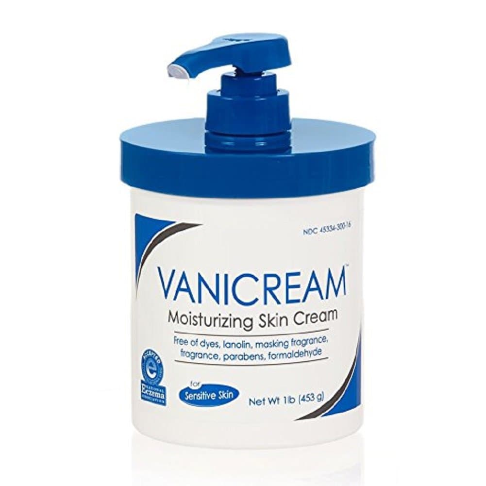 Vanicream Skin Cream With Pump Dispenser 16 oz (Pack of 3)