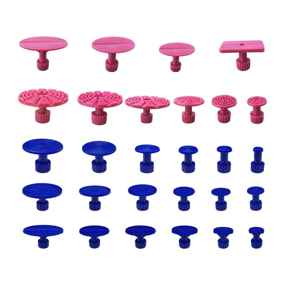 120PCS Car Body Dent Removal Pulling Tabs, Paintless Dent Removal Kit, Automobile Repair Tool, Removal Tool Glue Tabs for Auto Dents, Hail Damage, Dings