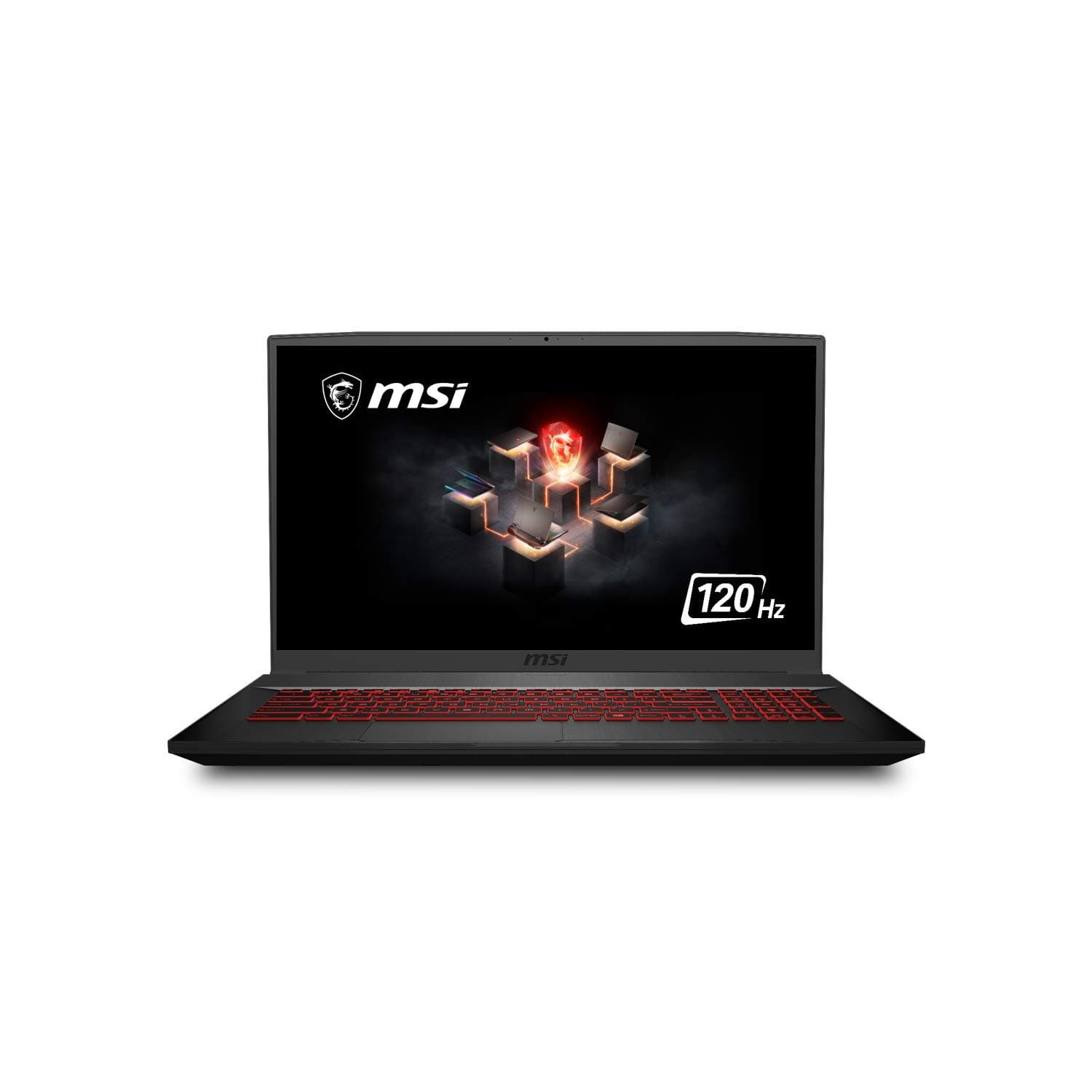 MSI GF75 Thin 10SCSR-004 - 17.3 Inch Full HD 120hz Gaming Laptop, Intel Core i7-10750H, NVIDIA GeForce GTX 1650Ti, 8 GB RAM, 512 GB NVMe SSD, Windows 10 Home