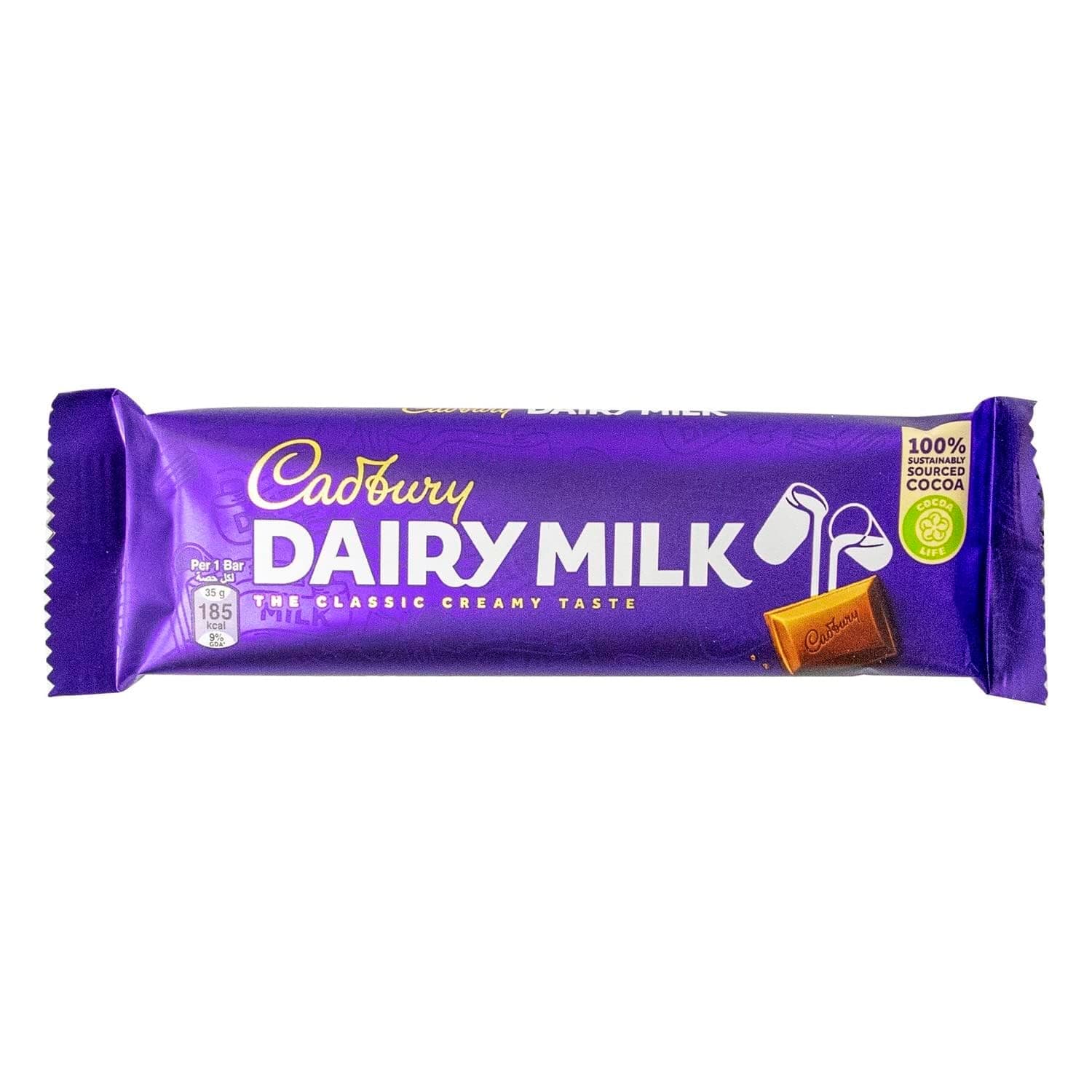 Cadbury Dairy Milk Chocolate, 35 g