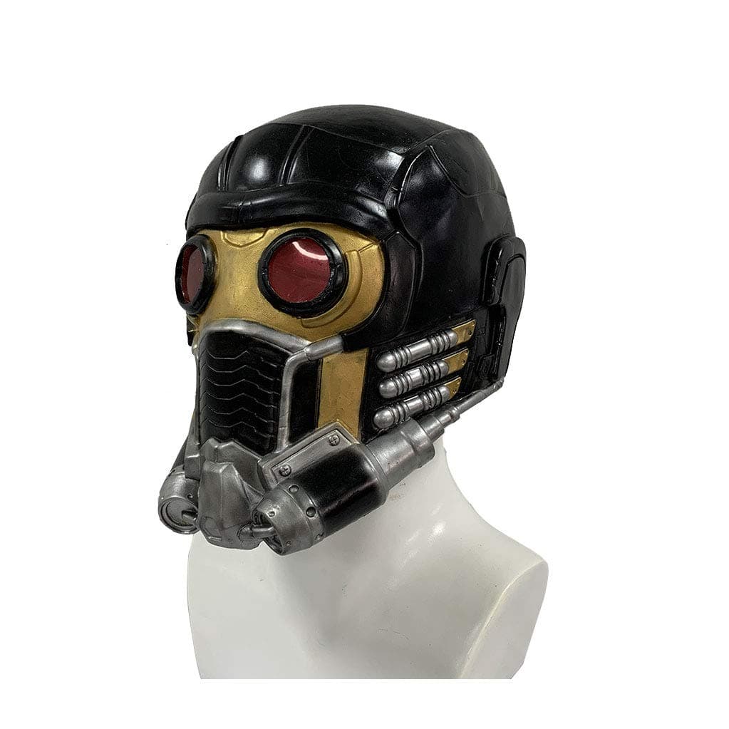 Halloween Star Lord Masks Superhero Latex Mask Full Head Helmet Movie Cosplay Costume Accessories For Men Clothing Fancy Dress Props,Star Lord