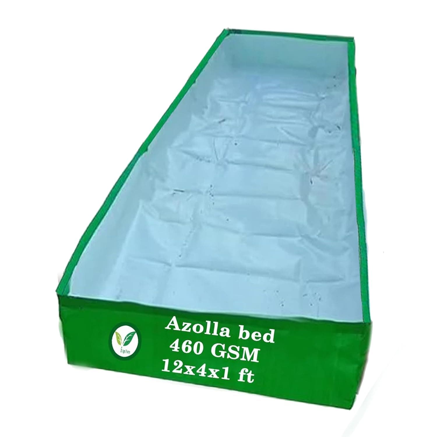 460 GSM HDPE UV Stabilize, (Green, 12ftx4ftx1 ft) - Pack of 1 - Azolla Bed