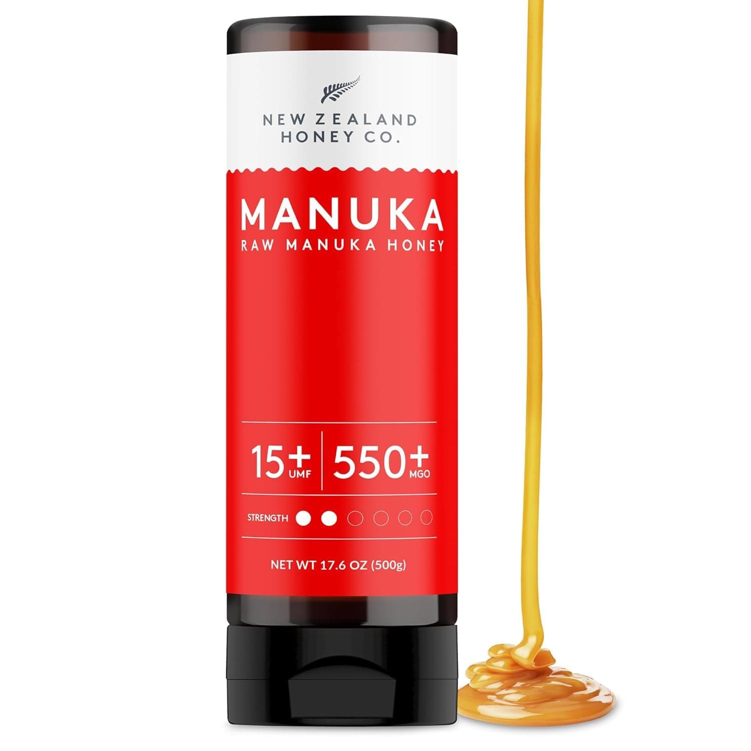 Manuka Honey UMF 15+ Squeezy | 500g | 17.6oz