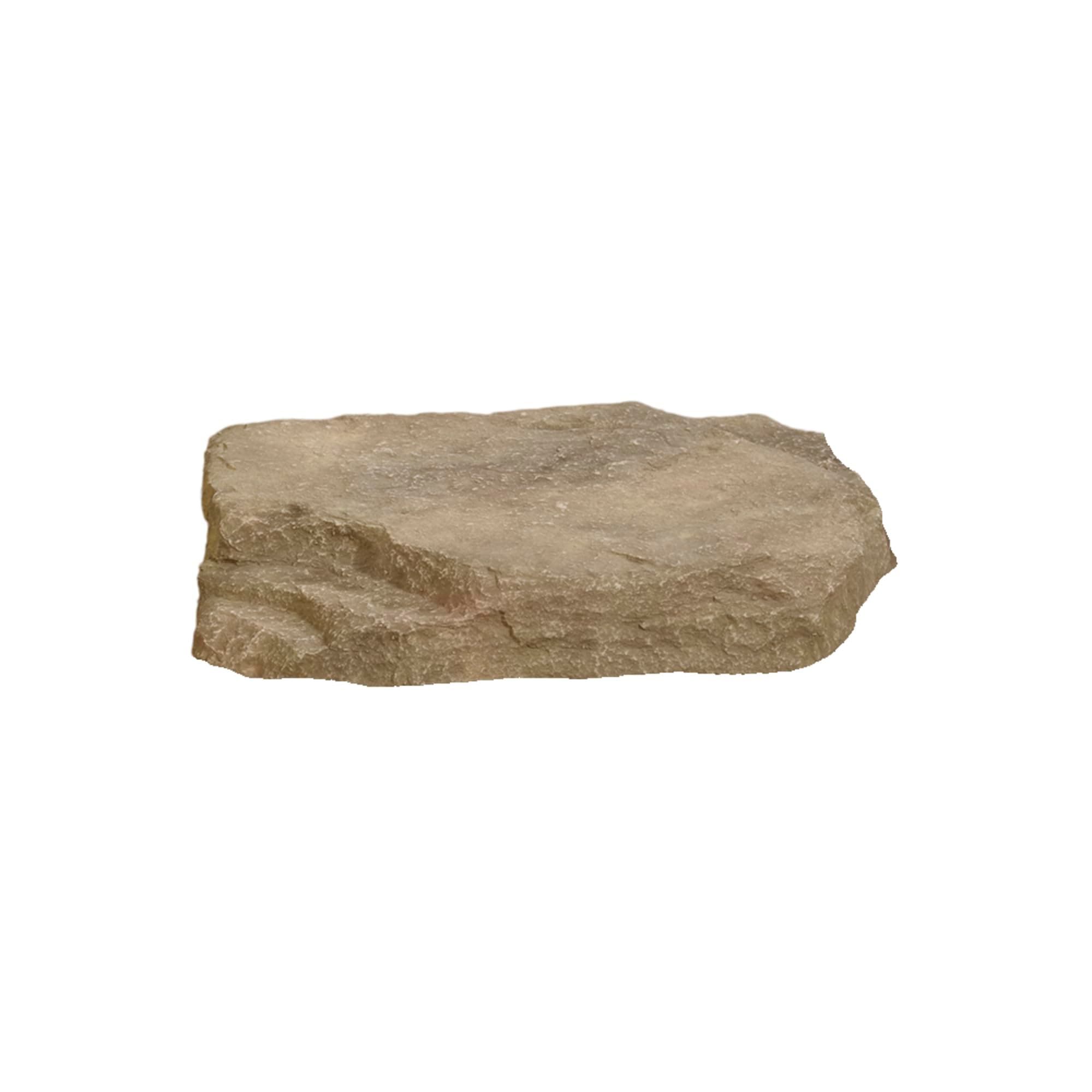 Deckorators 21 inches x 18 inches x 3-1/2 inches Tan Small Skimmer Landscape Rock