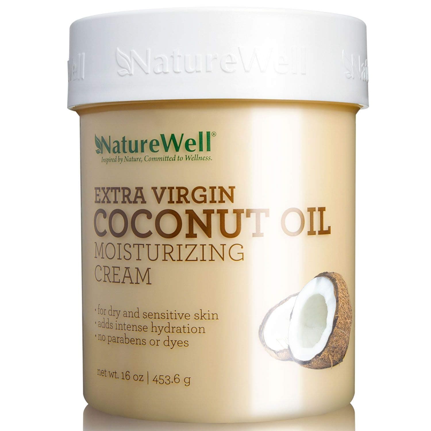 Nature Well Extra-Virgin Coconut Oil Moisturizing Cream (16 oz.) (pack of 6)