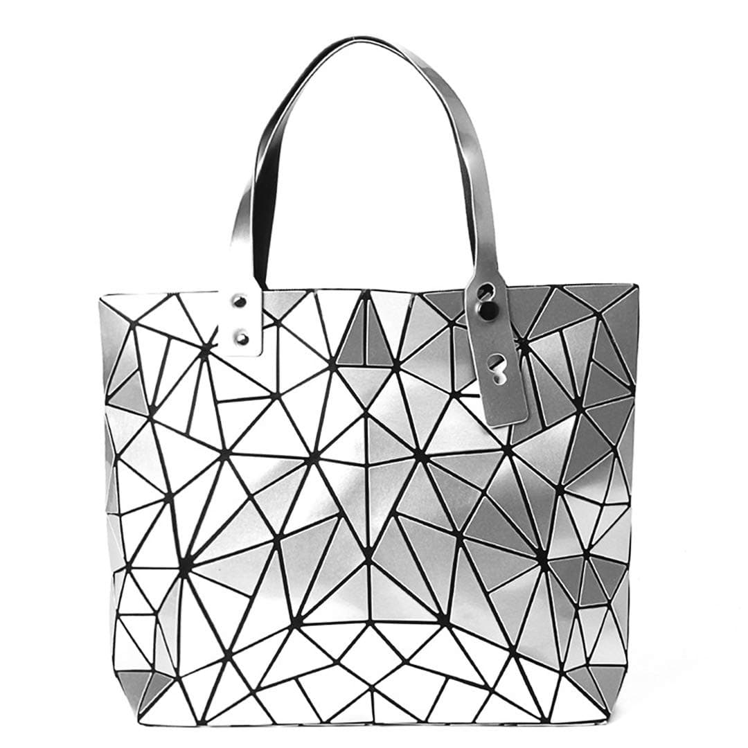 Women Holographic Laser Envelope Clutch Handbag Shoulder Bag Tote