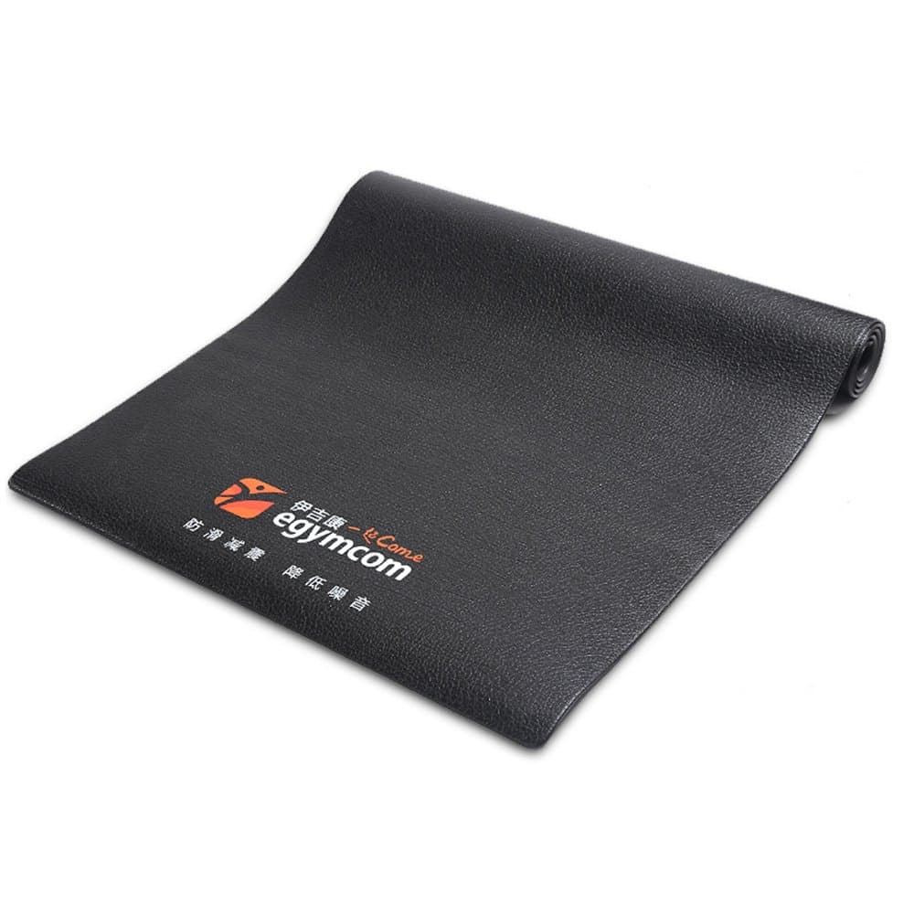 egymcom Treadmill Mat, Heavy Duty Eco-Friendly PVC Exercise Equipment Mat for Treadmill/Ski Machine/Exercise Bike Equipment, 2