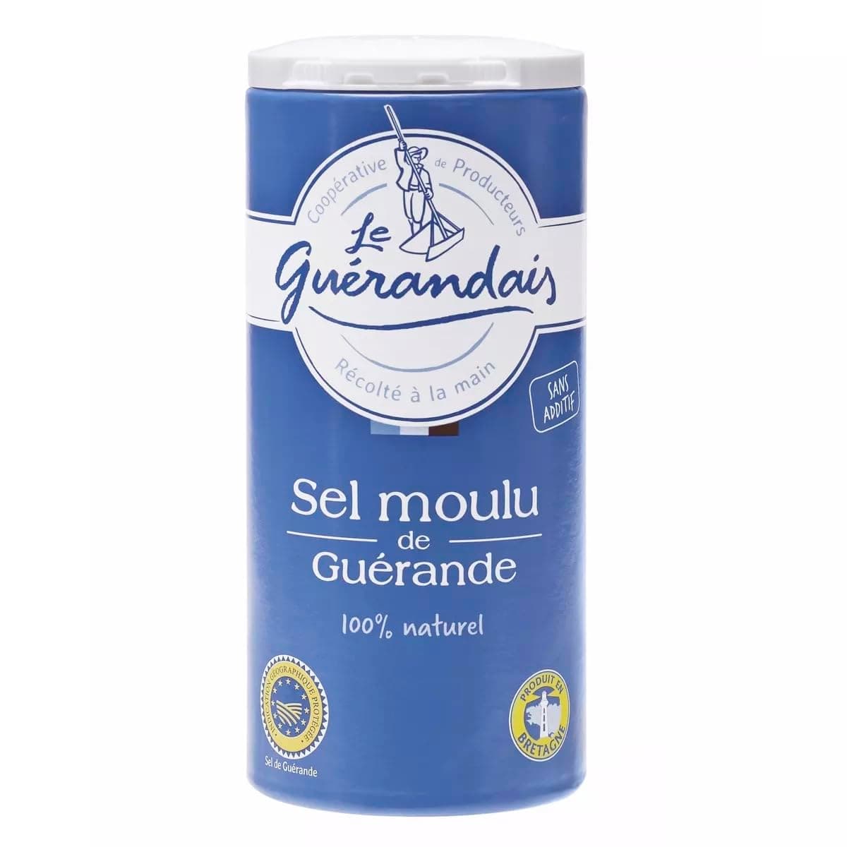 Fine Grey Sea Salt from Guerande - Salt Shaker - 1 shaker - 4.4oz