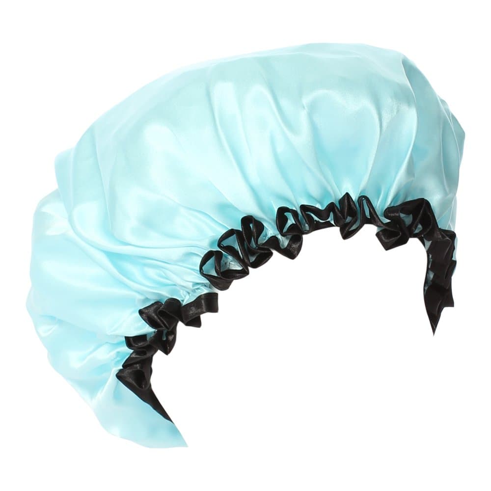Kim Kimble Satin Slumber Cap (Blue)