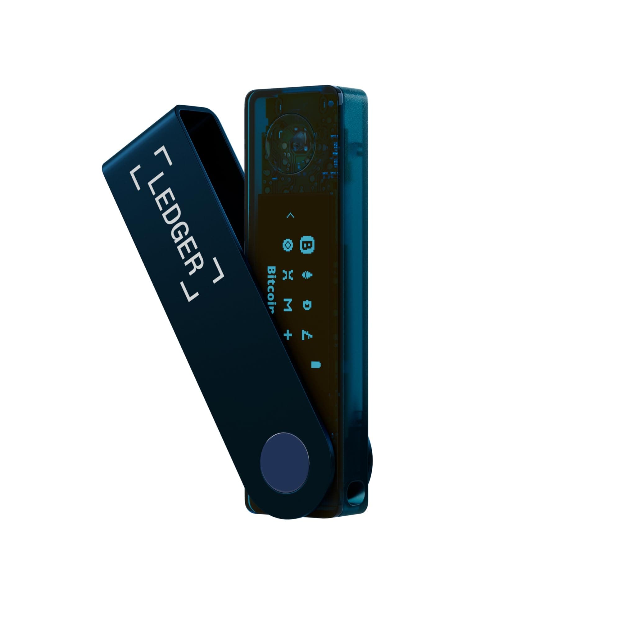 - Ledger Nano X Crypto Wallet Signer - Securely Manage All Your Crypto Assets with This Bluetooth Enabled Classic - Blue