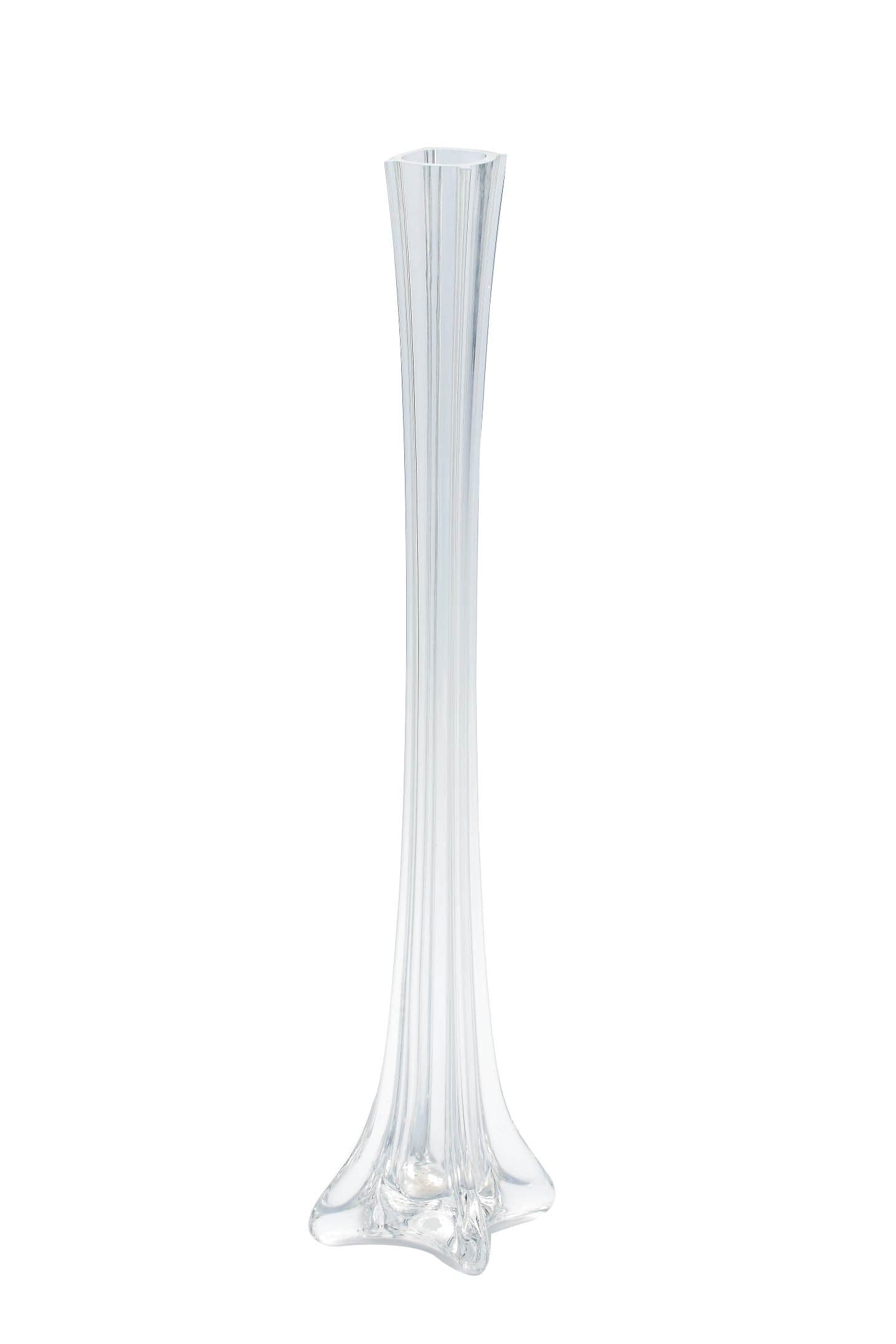 Diamond StarGlass 20" clear Tower Vase