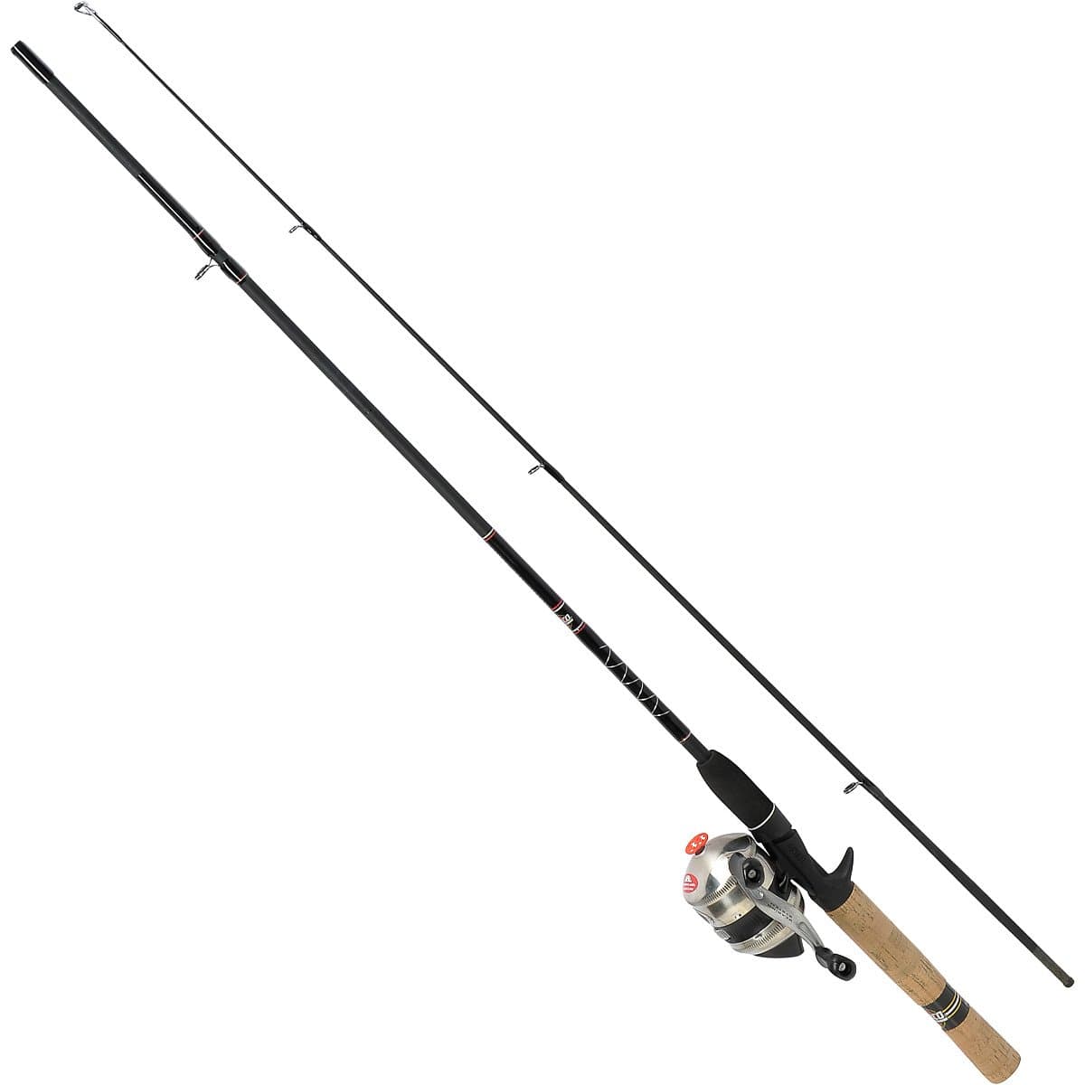 Zebco 33J/ZAS602M Spincast Fishing Rod and Reel Combo