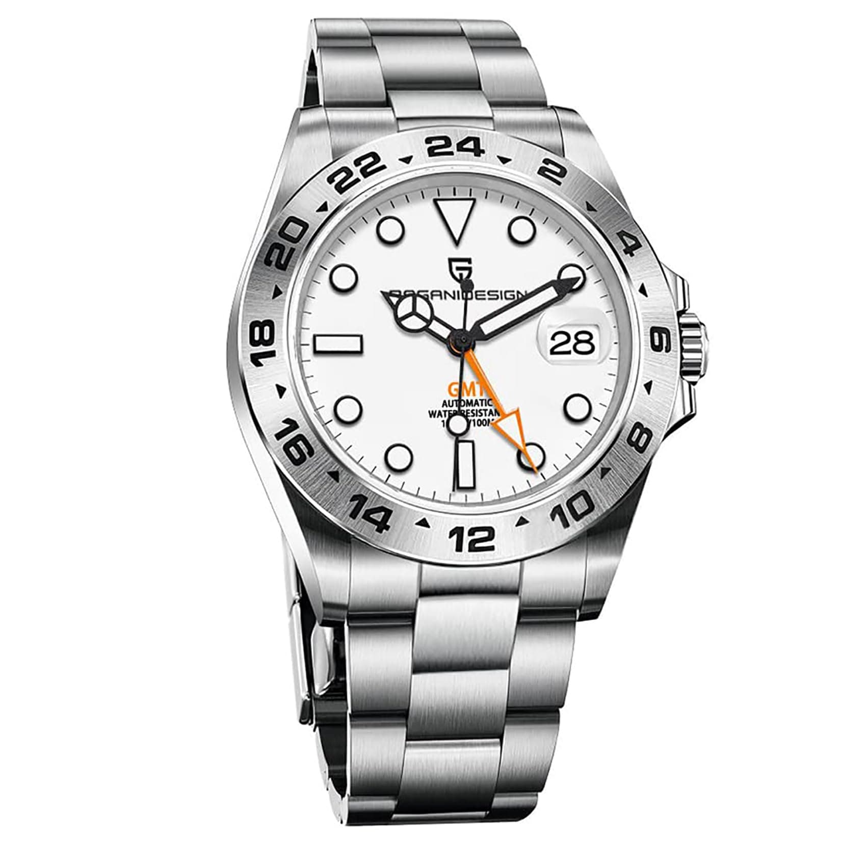 Pagani Design Watches for Men Japanese NH34 Automatic GMT Watches Mechanical 40mm Stainless Steel Sapphire Mirror 10Bar Dive Watch 1762