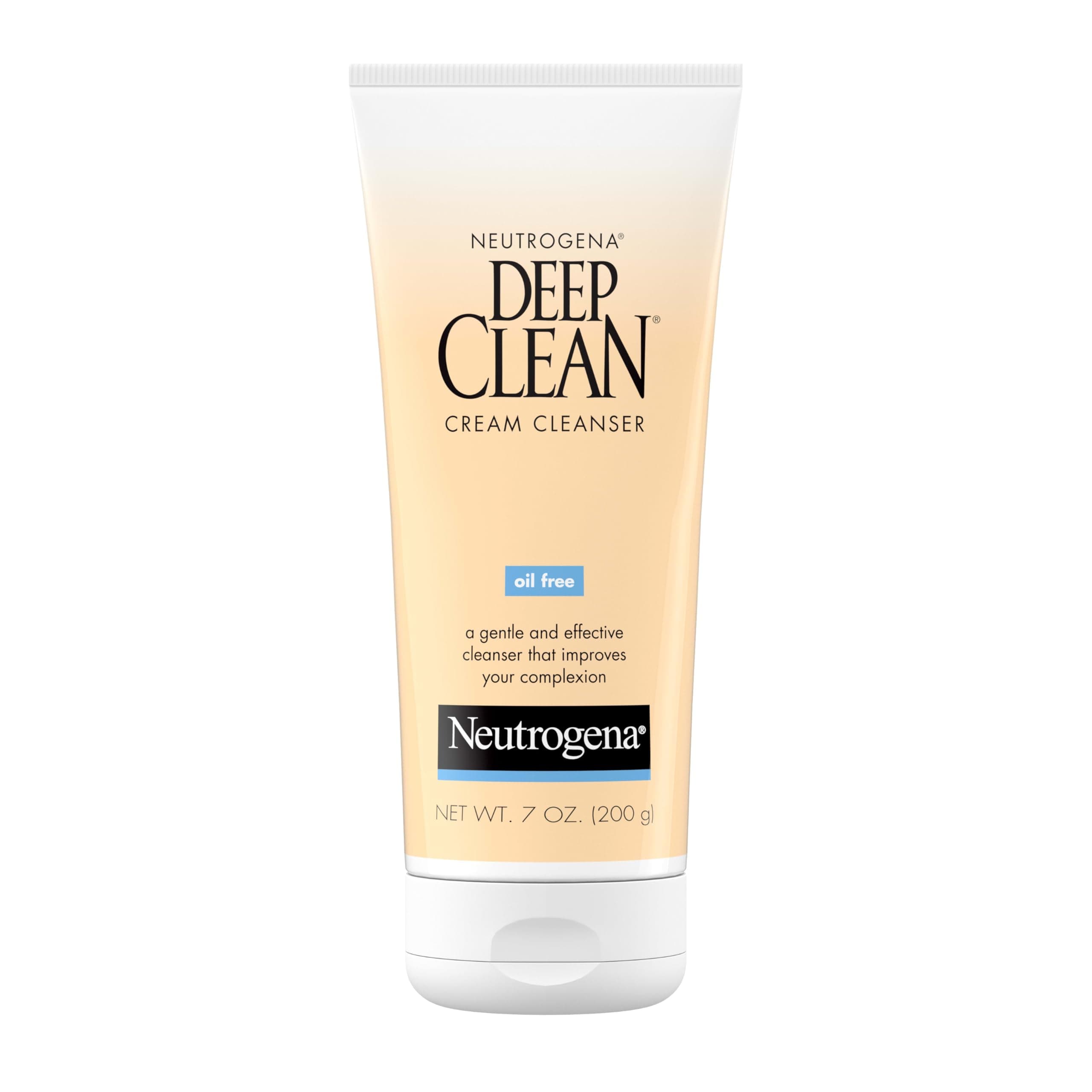 Neutrogena Deep Clean Cream Cleanser for Unisex - 7 oz Cleanser