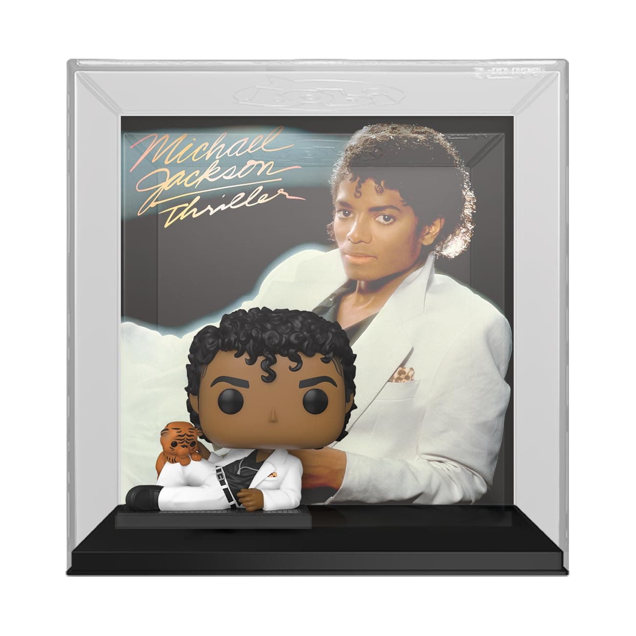 Funko POP! Albums: Michael Jackson - MJ - Thriller - Music - Collectable Vinyl Figure - Gift Idea - Official Merchandise - for Kids & Adults - Music Fans - Model Figure for Collectors and Display