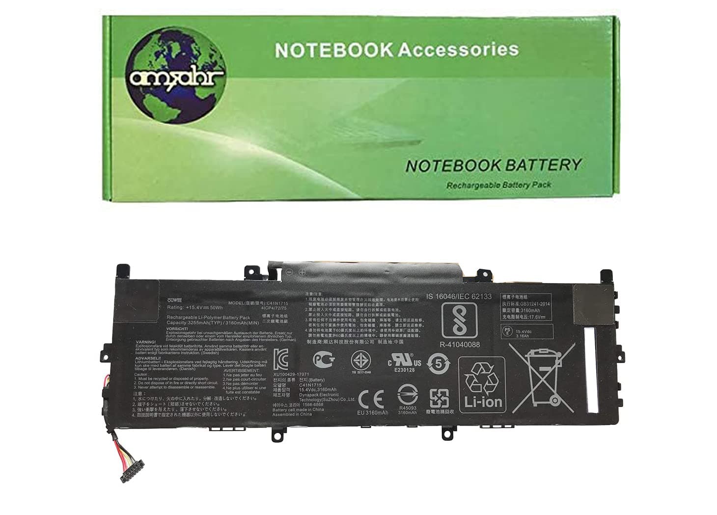 Replacement Battery for Apple A1375, A1370 ( 4 Cell, 35WH )