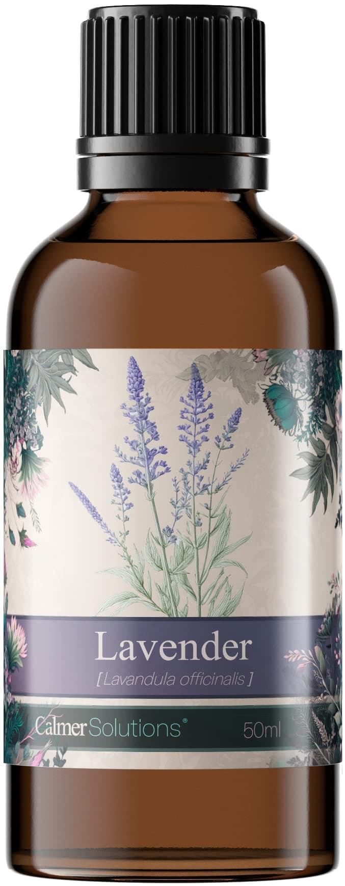 – Lavender Essential Oil 50ml – 100% Pure & Natural, Calming Floral Aroma, Relaxation & Sleep Support, Ideal for Diffusers, Massage, Bath & DIY Blends – Made in The UK