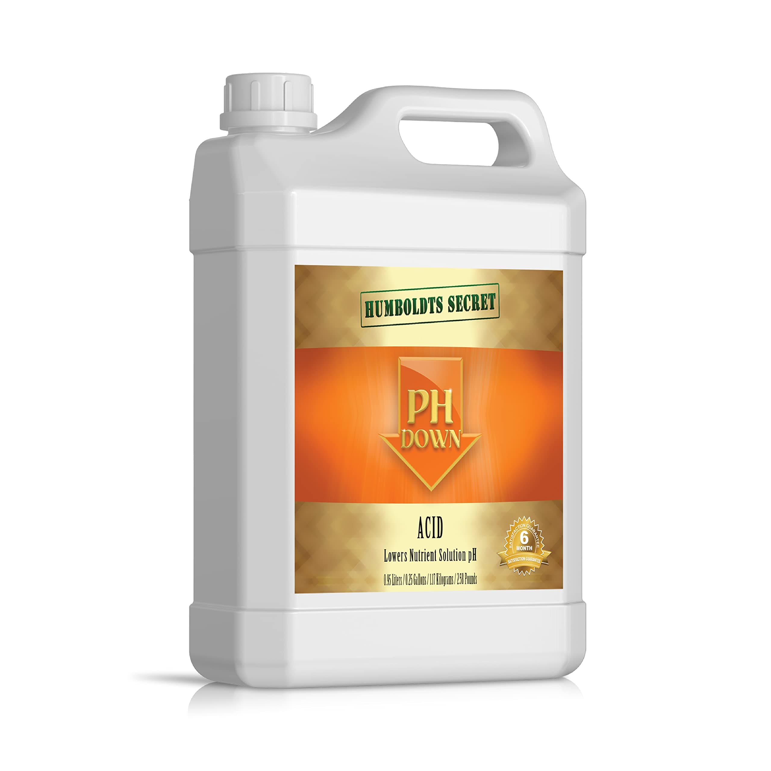 Humboldts Secret pH Down | Liquid pH Plant Balancer for Soil and Hydroponics Systems