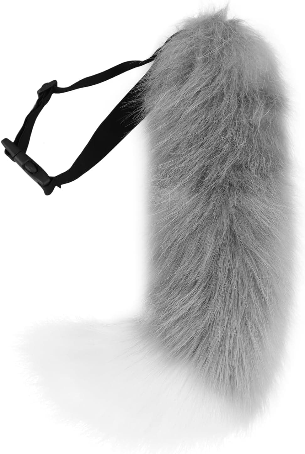 Faux Fur Fox Costume Cat Tail Cosplay Halloween Christmas Party Costume, One Size