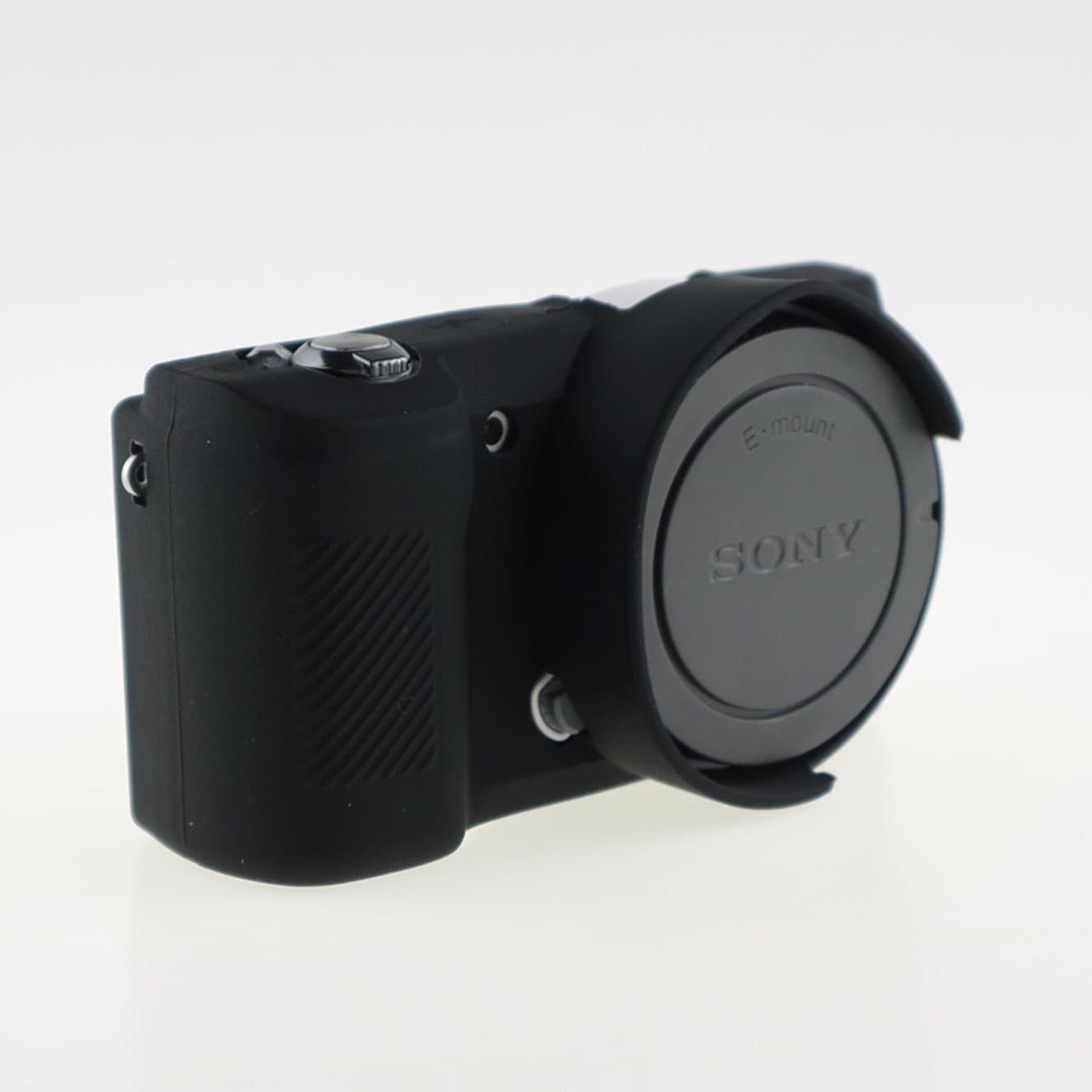 TKHOT Multi-color Camera Bags Cover Silicone Skin Soft Protective Body Rubber Case For Sony Alpha A5100 A5000 16-50mm DSLR Camera Bag (black)